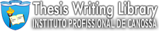 THESIS WRITING LIBRARY IPDCANOSSA
